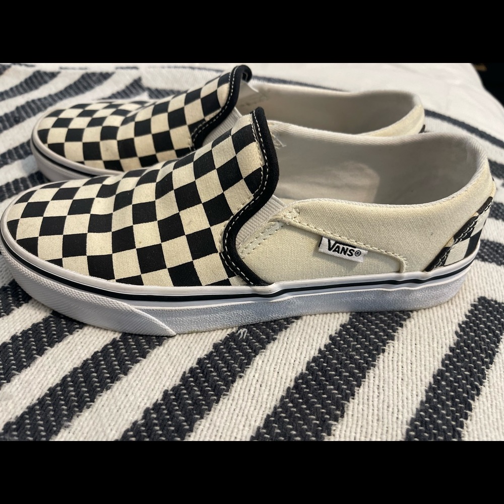 Checkered Vans